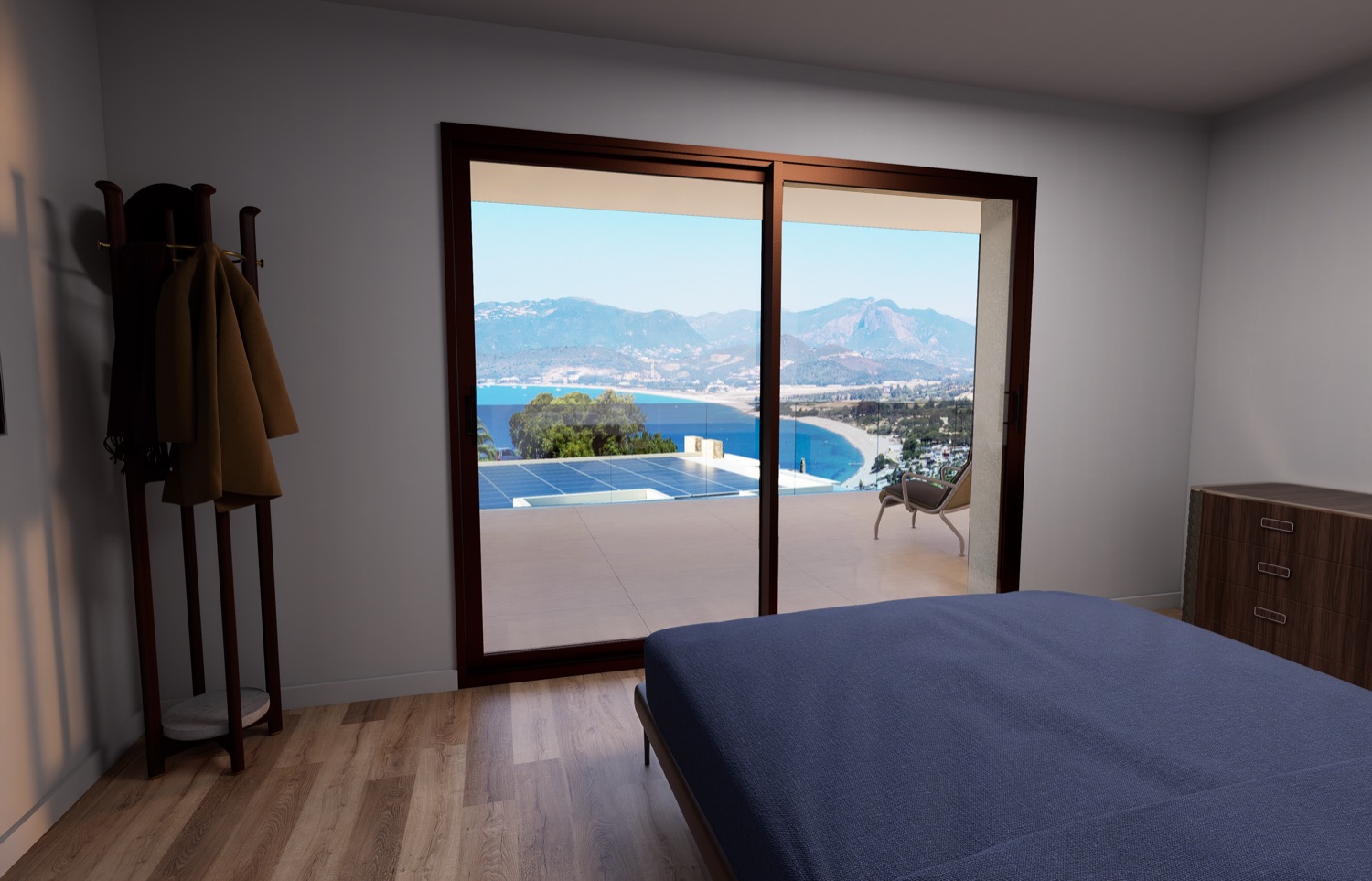 Chambre avec vue mer